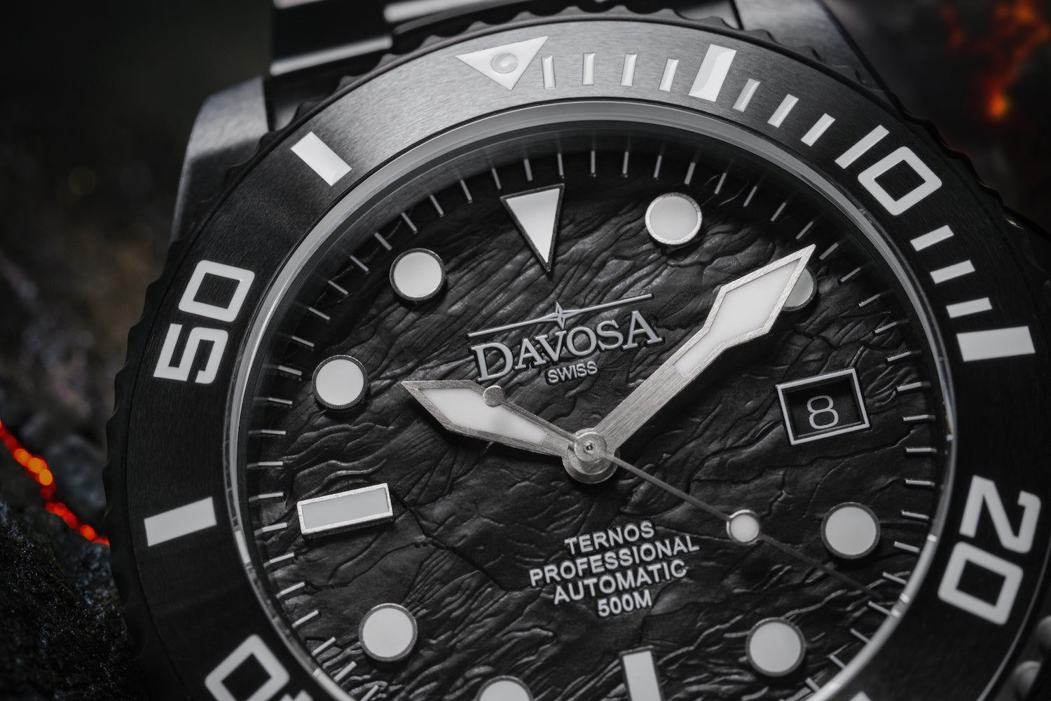 Davosa Ternos Professional Black Rock Limited Edition Watch 16158320 Image 8