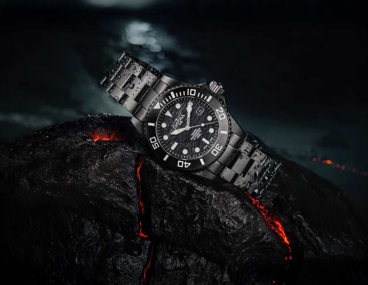 Davosa Ternos Professional Black Rock Limited Edition Watch 16158320 Image 9