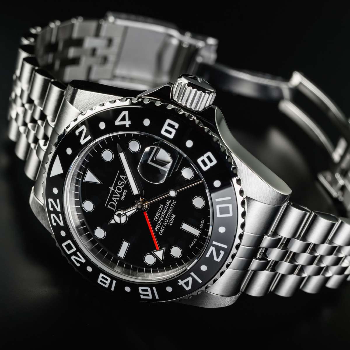 Davosa Ternos Professional GMT Automatic Watch 16157105 Image 4
