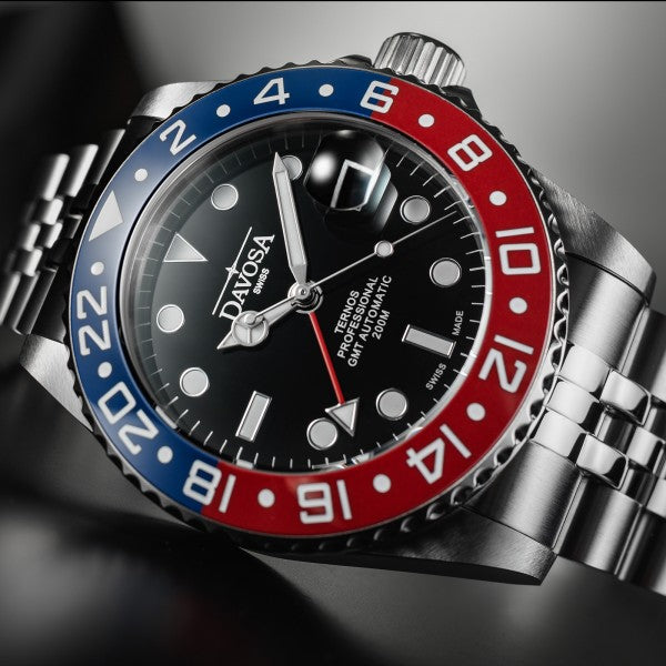 Davosa Ternos Professional GMT Penta Bracelet Watch 16157106 Image 6