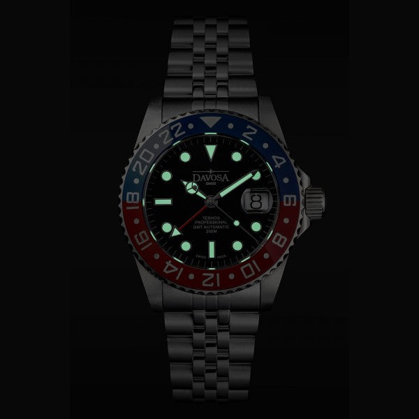 Davosa Ternos Professional GMT Penta Bracelet Watch 16157106 Image 8