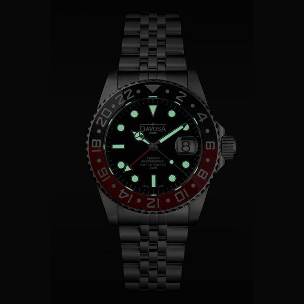 Davosa Ternos Professional GMT Penta Bracelet Watch 16157109 Image 3