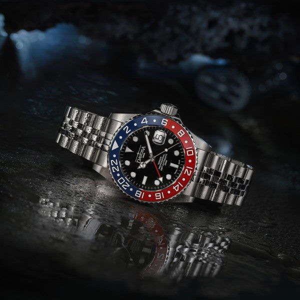 Davosa Ternos Professional GMT Tri Bracelet Watch 16157160 Image 4