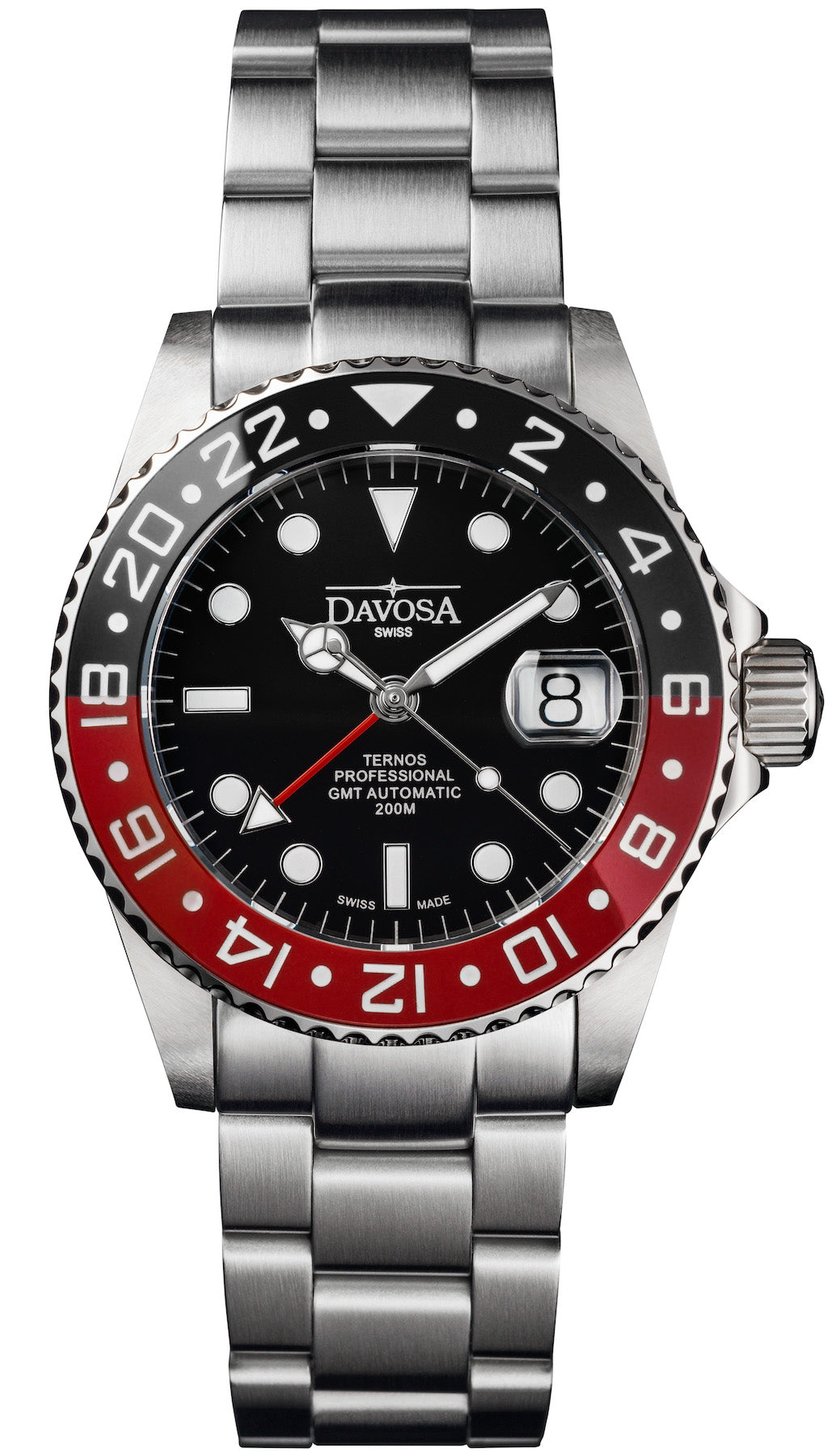 Davosa Ternos Professional GMT Tri Bracelet Watch 16157190 Image 1