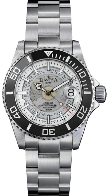 Davosa Ternos Professional Nebulous Automatic Misty White Watch 16153510 Image 1
