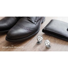 Deakin & Francis Cufflinks Sterling Silver Button C1194X0016 Image 3