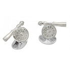 Deakin & Francis Sterling Silver Fly Fishing Reel Cufflinks C0608X0001 Image 1