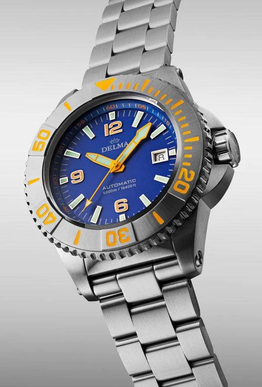Delma Blue Shark IV Blue Limited Edition Watch 41701.760.6.044 Image 2