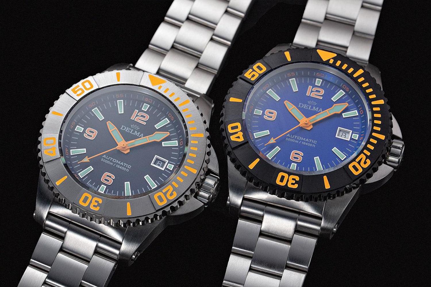 Delma Blue Shark IV Blue Limited Edition Watch 54701.760.6.044 Image 3