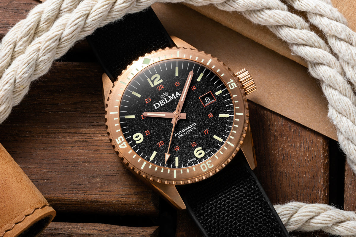Delma Cayman Field Bronze Black Watch 31601.726.6.034 Image 4