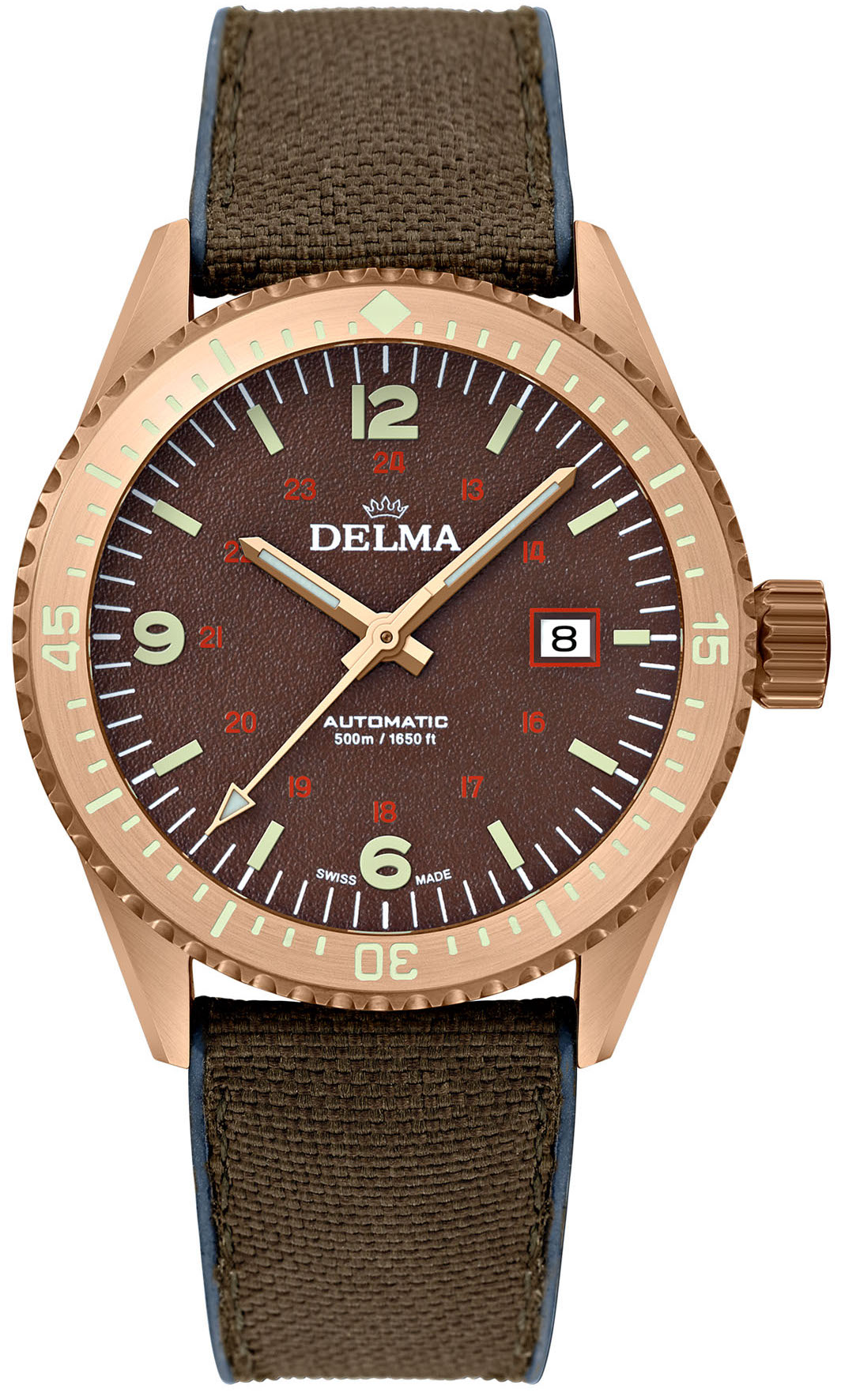 Delma Cayman Field Bronze Brown Watch 31601.726.6.104 Image 1