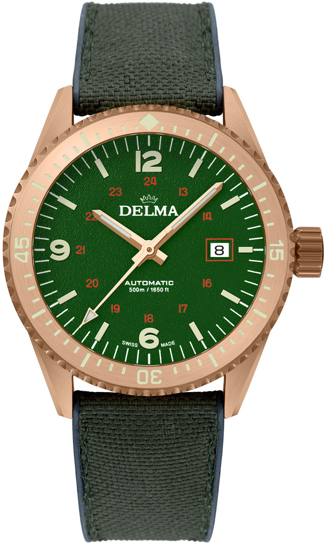 Delma Cayman Field Bronze Green Watch 31601.726.6.144 Image 1