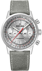 Delma Continental Pulsometer Silver Watch 41701.702.6.069 Image 1