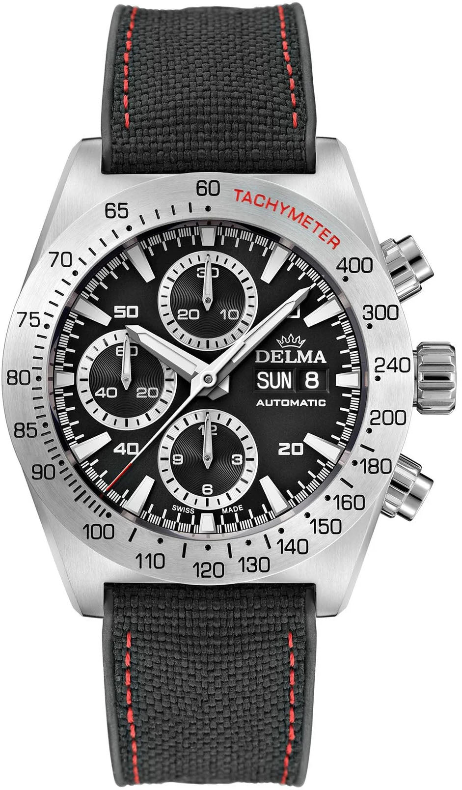 Delma Montego Chronograph Black Watch 41601.732.6.031 Image 1