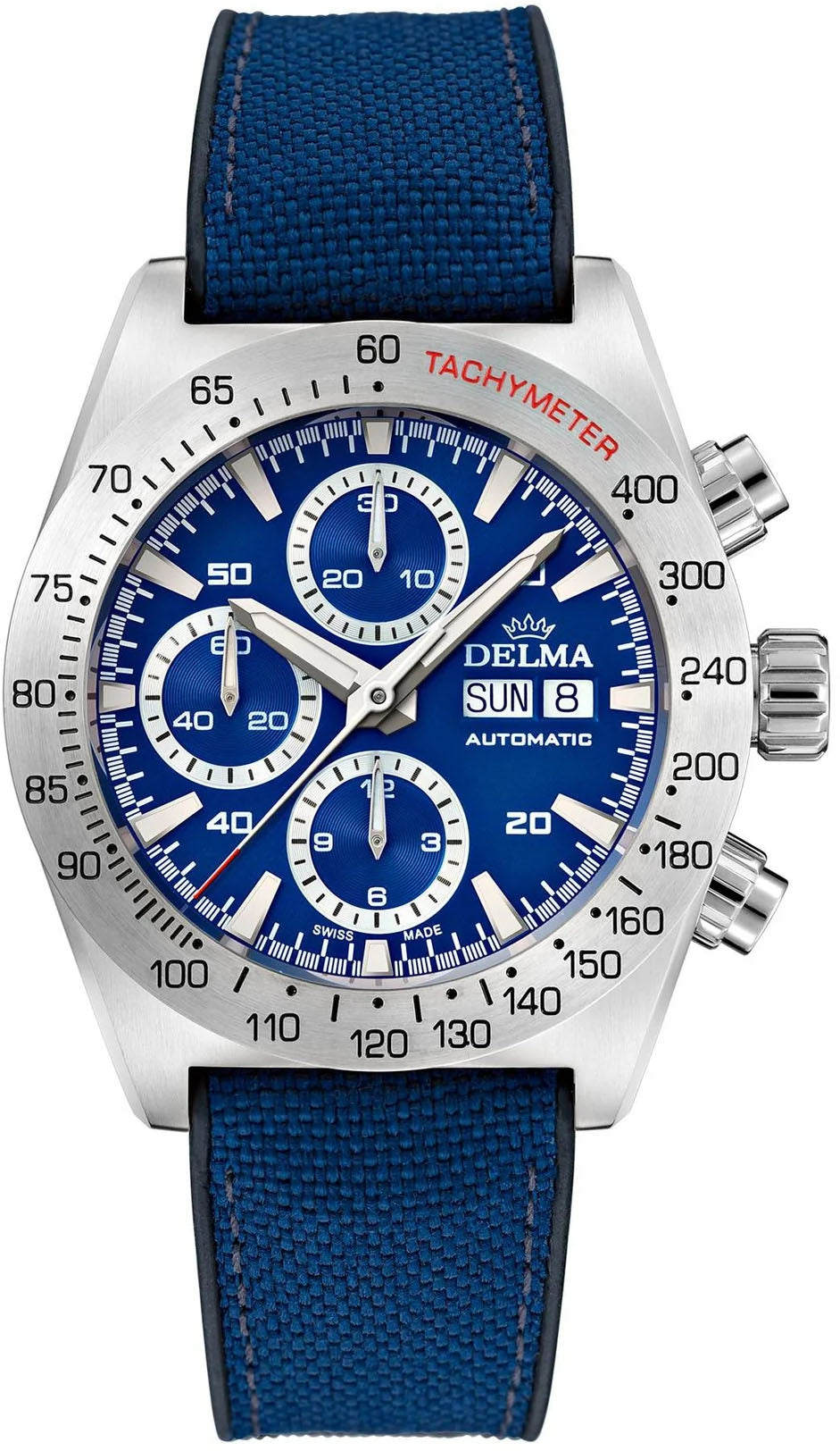 Delma Montego Chronograph Blue Watch 41601.732.6.041 Image 1