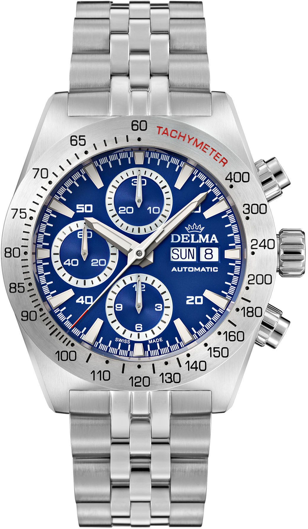 Delma Montego Chronograph Blue Watch 41701.732.6.041 Image 1