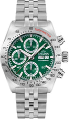 Delma Montego Chronograph Green Bracelet Watch 41701.732.6.141 Image 1