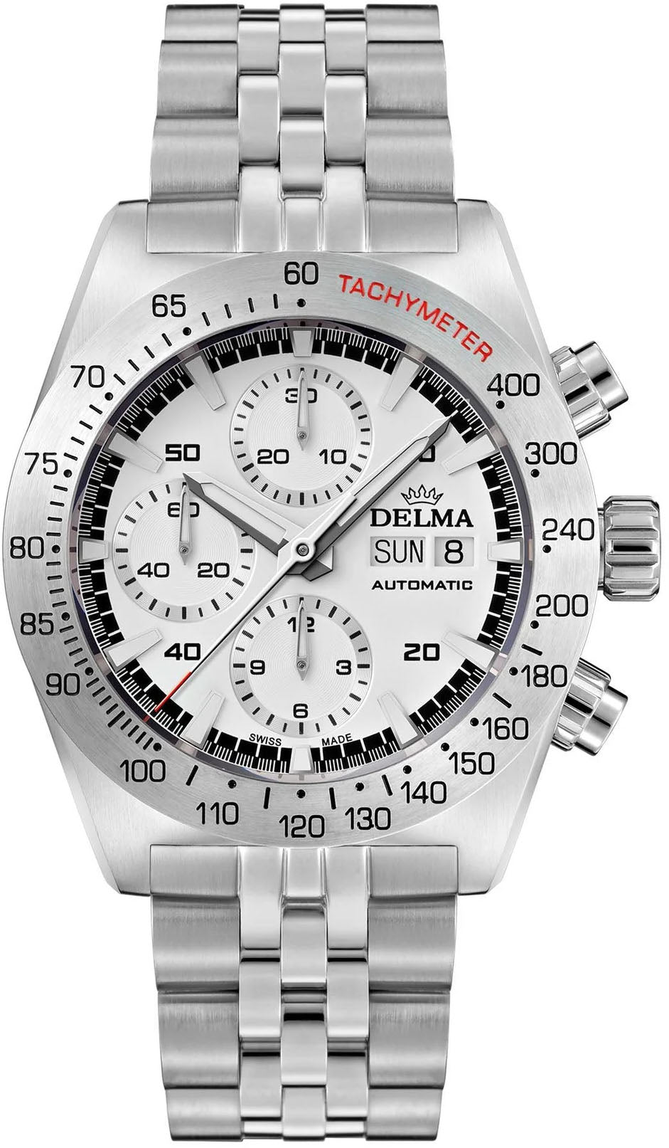 Delma Montego Chronograph White Bracelet Watch 41701.732.6.011 Image 1