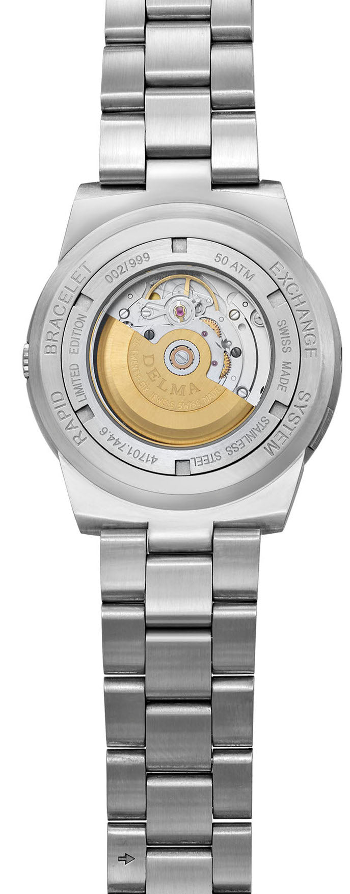 Delma Quattro Black Limited Edition Watch 41701.744.6.038 Image 2
