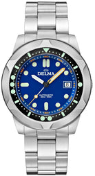 Delma Quattro Blue Limited Edition Watch 41701.744.6.048 Image 1