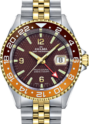 Delma Santiago GMT Bi-Colour Watch 52702.648.6.104 Image 1