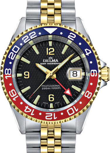 Delma Santiago GMT Bi-Colour Watch 52702.648.6P034 Image 1
