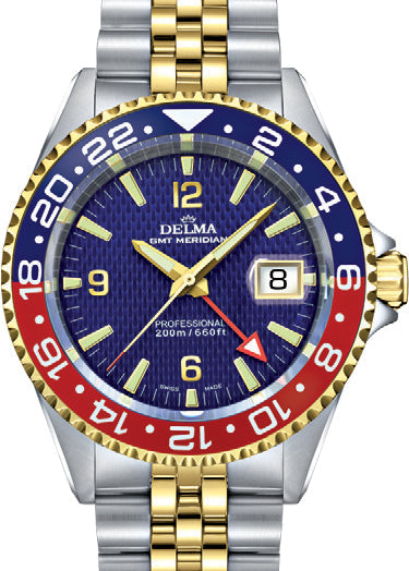 Delma Santiago GMT Bi-Colour Watch 52702.648.6P044 Image 1