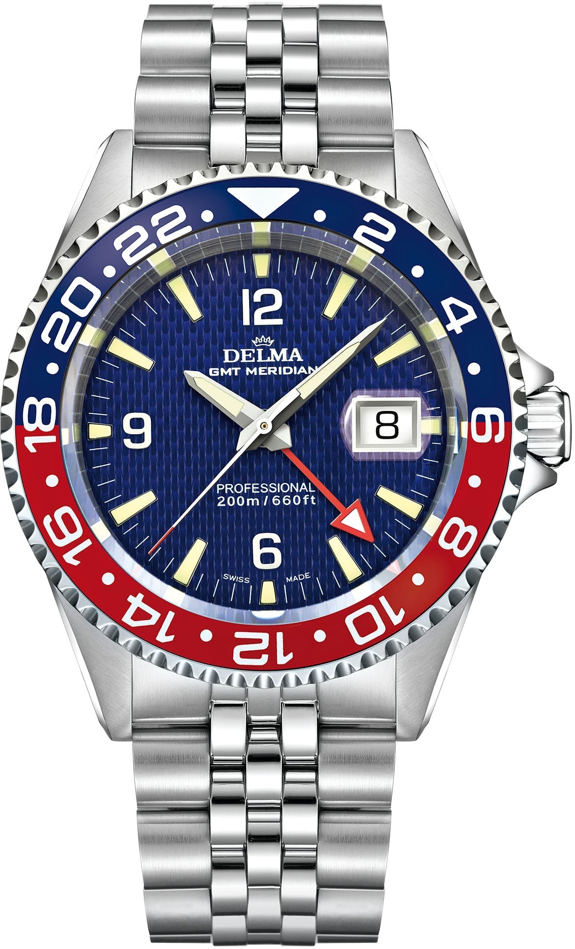 Delma Santiago GMT Meridian Watch 41702.648.6P044 Image 1