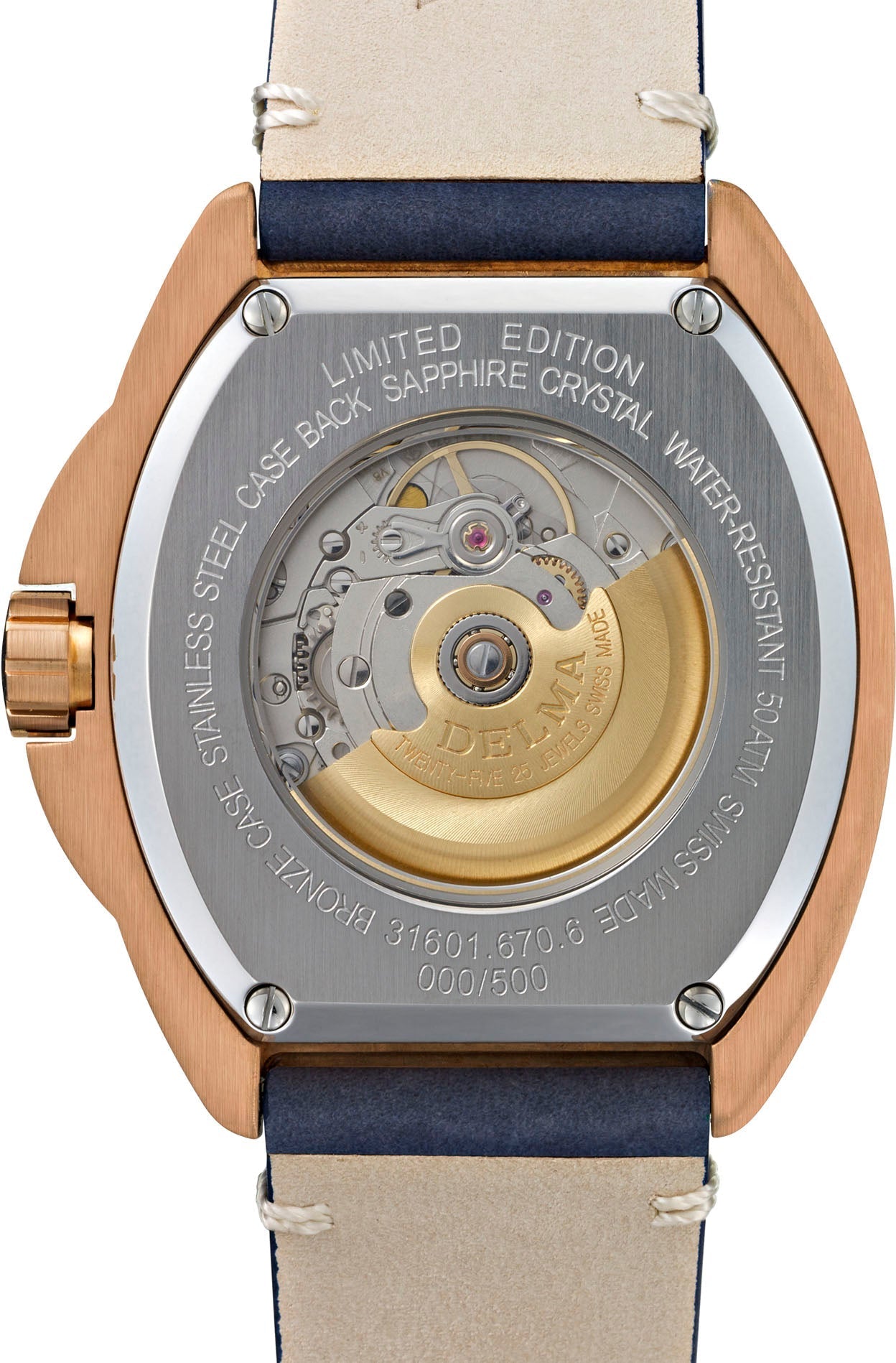 Delma Watch Shell Star Bronze Automatic Limited Edition 31601.670.6.048 Image 2