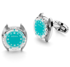 Doxa Cufflinks SUB Aquamarine Turqouise CUF.10.241 Image 1