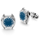 Doxa Cufflinks SUB Caribbean Blue CUF.10.201 Image 1
