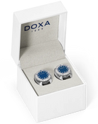 Doxa Cufflinks SUB Caribbean Blue CUF.10.201 Image 2