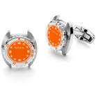 Doxa Cufflinks SUB Professional Orange CUF.10.351 Image 1
