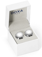 Doxa Cufflinks SUB Whitepearl White CUF.10.011 Image 2