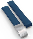 Doxa Strap SUB 1500T Rubber Navy Blue With Folding Clasp 881/883.10.32-RUBBB Image 1