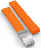 Doxa Strap SUB 1500T Rubber Orange With Folding Clasp 881/883.10.21-RUBBB Image 1