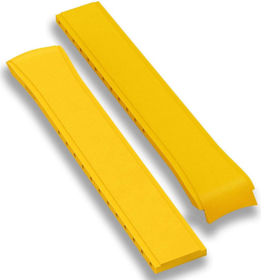 Doxa Strap SUB 1500T Rubber Yellow 881/883.31GENT-RUB Image 1