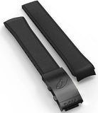 Doxa Strap SUB 300 Carbon Rubber Black With Folding Clasp 822.70.20-RUBBB Image 1
