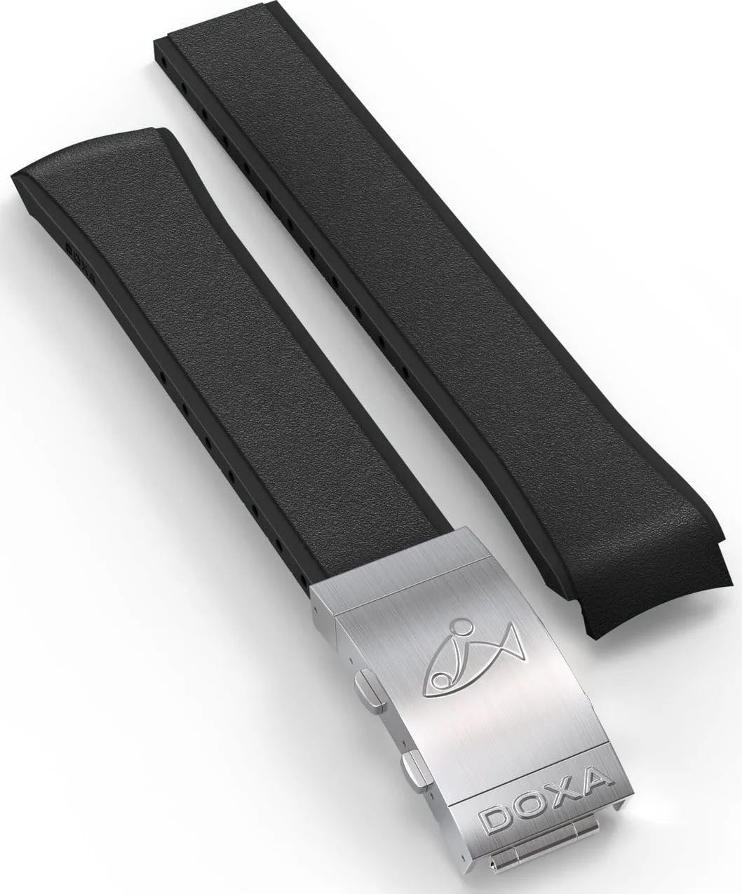 Doxa Strap SUB 300T Rubber Black With Folding Clasp 840/879.10.20-RUBBB Image 1