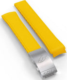 Doxa Strap SUB 300T Rubber Yellow With Folding Clasp 840/879.10.31-RUBBB Image 1