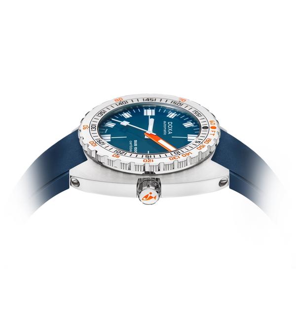 Doxa SUB 1500T Caribbean Rubber Watch 883.10.201.32 Image 3