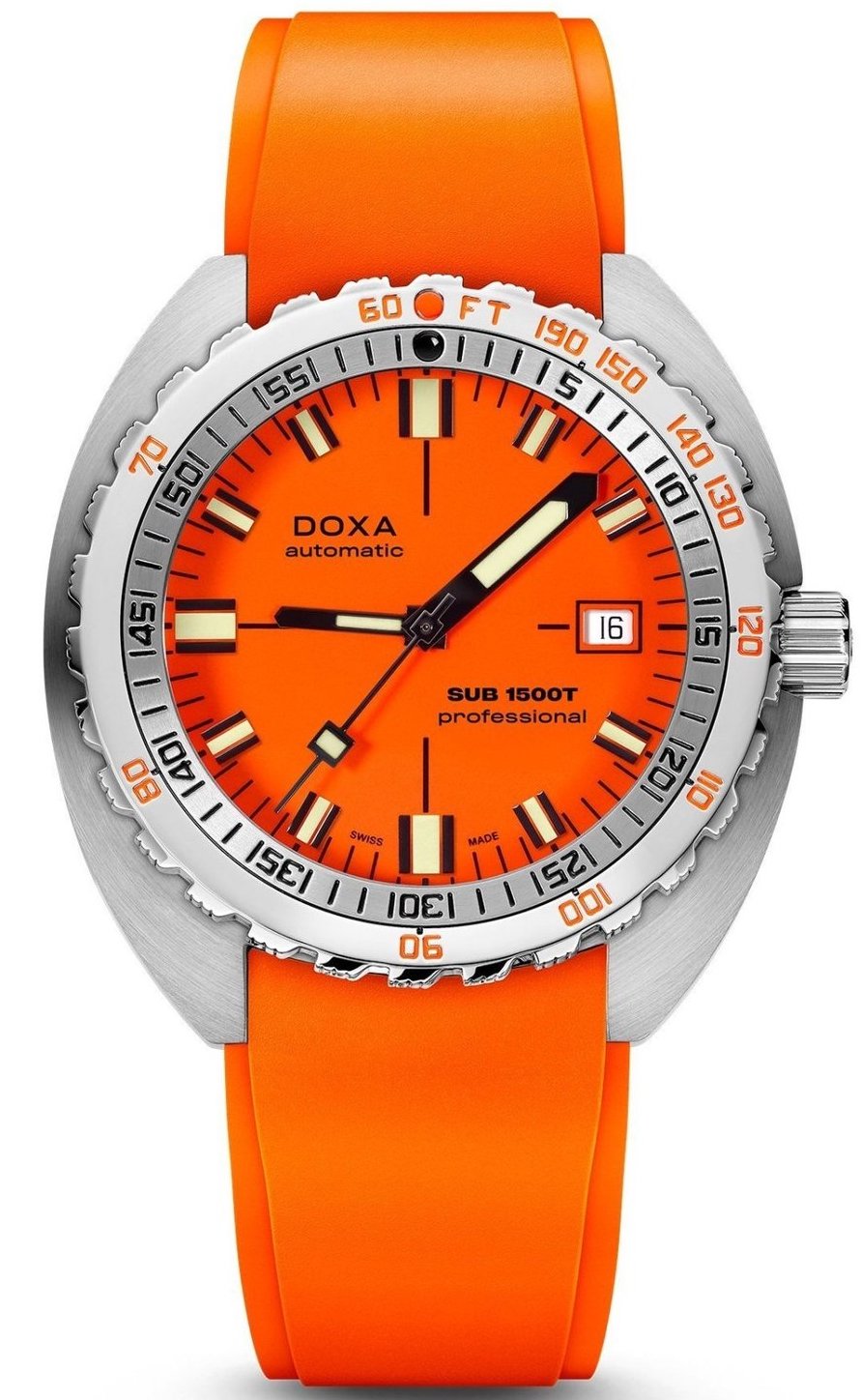 Doxa SUB 1500T Professional Rubber Watch 883.10.351.21 Image 1