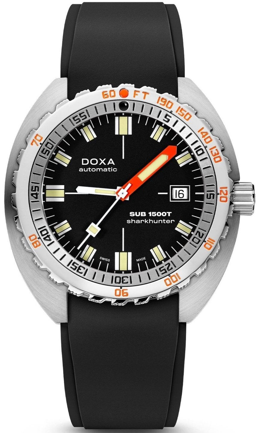 Doxa SUB 1500T Sharkhunter Rubber Watch 883.10.101.20 Image 1