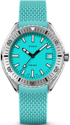 Doxa Sub 200 Aquamarine Turquoise Rubber Watch 796.10.241.25 Image 1