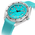 Doxa Sub 200 Aquamarine Turquoise Rubber Watch 796.10.241.25 Image 3