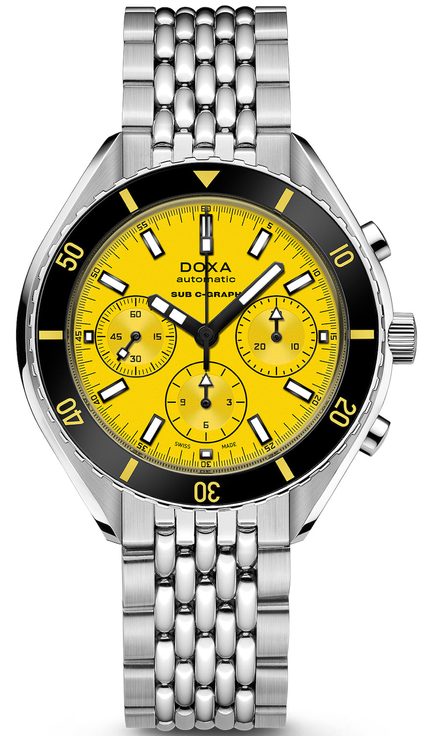 Doxa SUB 200 C-Graph Divingstar Bracelet Watch 798.10.361.10 Image 1