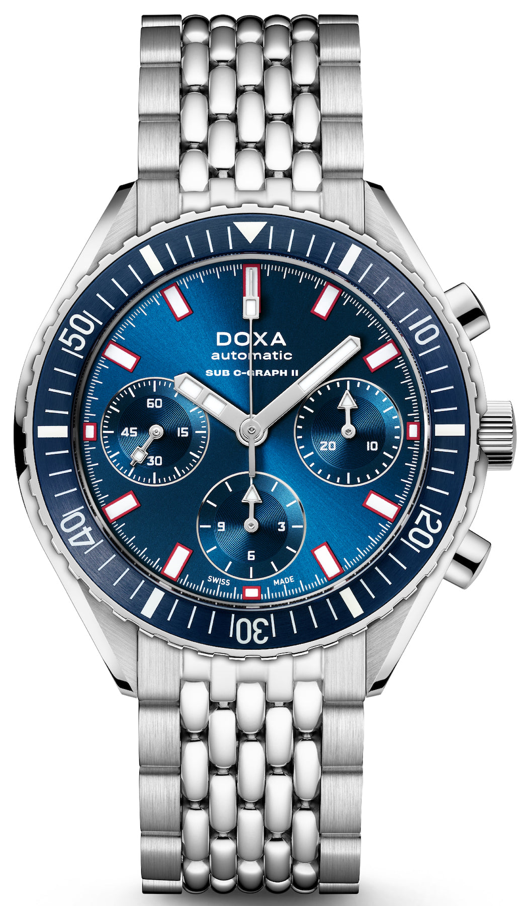 Doxa Sub 200 C-Graph II Caribbean Bracelet Watch 797.10.201.10 Image 1