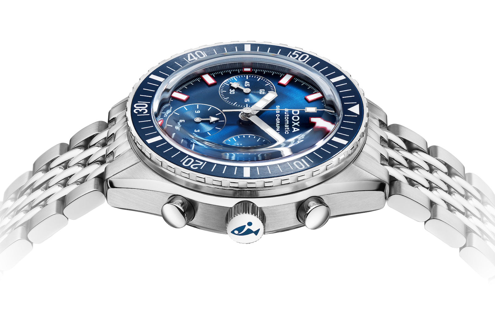 Doxa Sub 200 C-Graph II Caribbean Bracelet Watch 797.10.201.10 Image 3