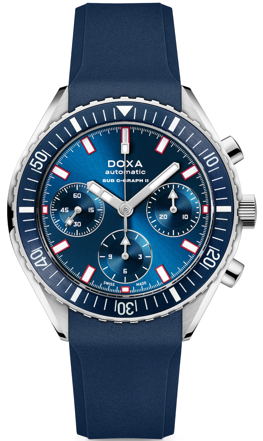 Doxa Sub 200 C-Graph II Caribbean Rubber Watch 797.10.201.32 Image 1