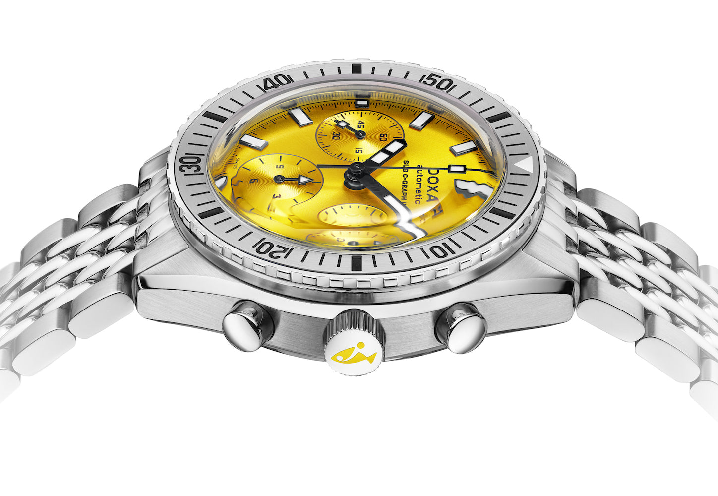 Doxa Sub 200 C-Graph II Diving Star Bracelet Watch 797.10.361.10 Image 2